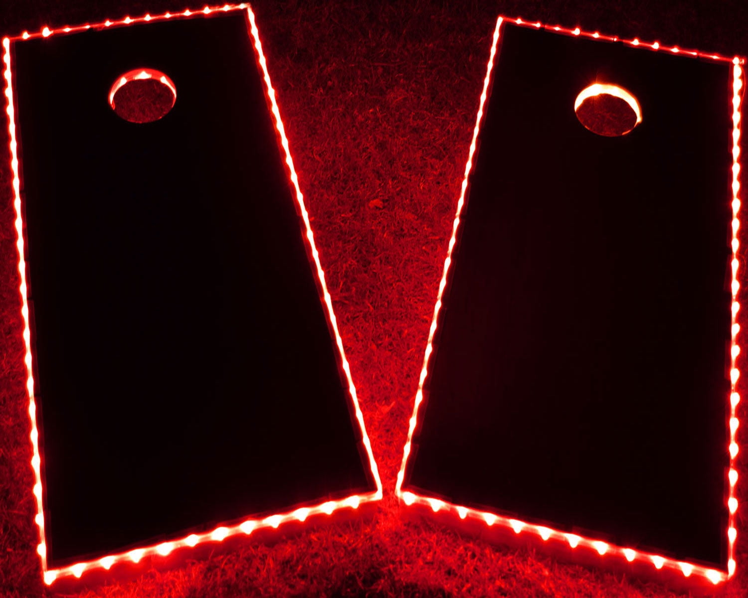GlowCity Light Up Waterproof LED Cornhole Board Kit, Boards Not Included White by GlowCity