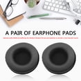 thumbnail image 4 of Audífonos 1 par de almohadillas de cuero de espuma para Skullcandy Hesh 2.0 (negro), 4 of 5
