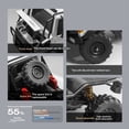 thumbnail image 4 of Coche RC MN333 U4000 1/18 4WD, Todoterreno de Escalada, Simulación de Vehículo, Ligero, Delantero Metálico, Eléctrico, Control Remoto, Verde, 4 of 5