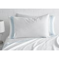 thumbnail image 2 of Sussexhome 3 pcs Queen Size Hotel Luxury Bed Sheet Set, 100% Supima Cotton 500 Thread Count Sateen Banded,Extra Soft and Deep Pocket up to 16", Bedroom Essentials, 2 of 3
