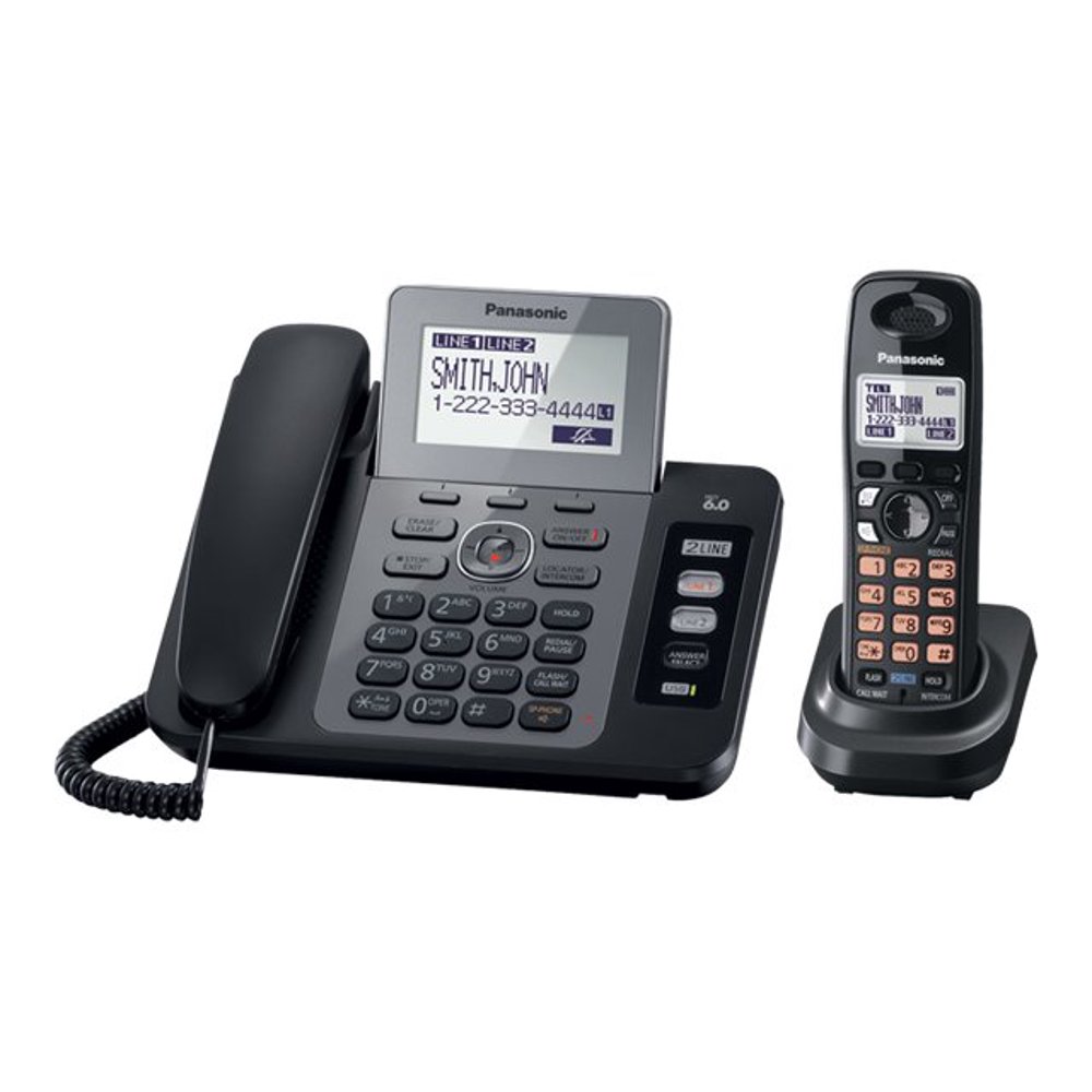 Panasonic KXTG9471B Cordless phone answering system with caller ID/call waiting DECT 6.0