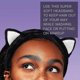 thumbnail image 2 of Cat Ears Headbands, Elastic Women's Lovely Hair Band, Wash Face Spa Headband-washable Facial Band Makeup-black, 2 of 4