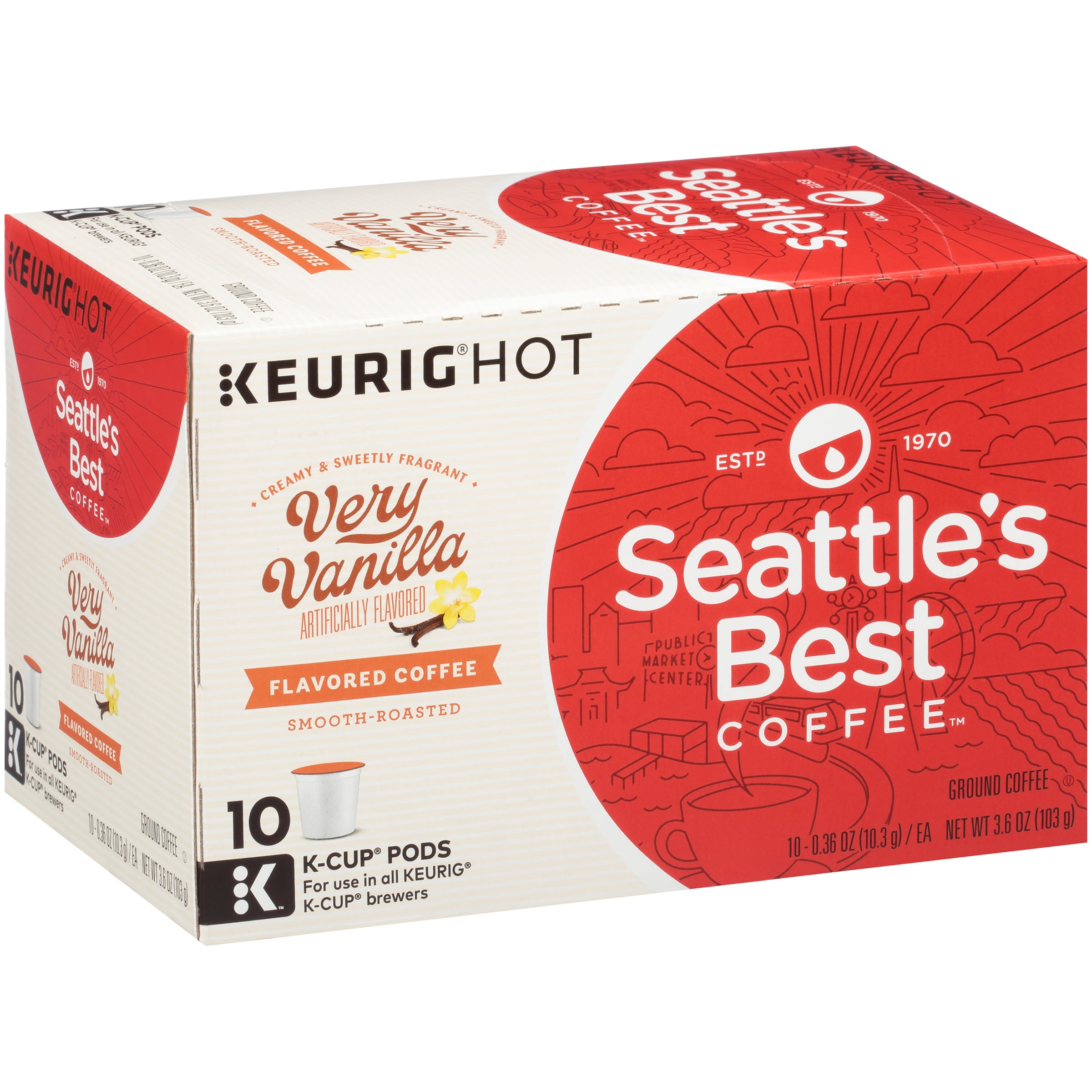 Seattle's Best Coffee™ Very Vanilla Ground Coffee KCups