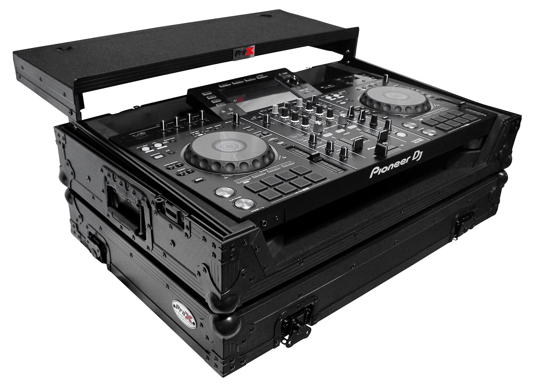 ProX XSXDJRX2 WLTBL Flight Case+Wheels+Shelf For Pioneer XDJRX2 DJ