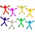 thumbnail image 1 of Refrigerator Magnets, 8 Pcs Mini Man Flexible Fridge Magnets, Cute Rubber Magnet Magnetic for Adults Office Fun Decorative Decoration Translucence, 1 of 8