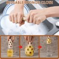 thumbnail image 6 of 10 Pcs Swedish Dishcloths Reusable Kitchen Dish Towels Absorbent Dishcloths Washable Cellulose Sponge Cloths Quick Drying Cleaning Cloths Soft Kitchen Dish Cloth, 7.7 x 6.7in, 6 of 9