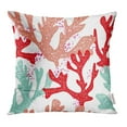 thumbnail image 1 of EREHome Abstract Pattern Trendy Corals Algae on White Manufacturing Sea Bottom Pillowcase Cushion Cases 20x20 inch, 1 of 1
