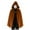 Beige, variant on Rohuuque Women's and Men's Hooded Cloak Unisex Velevt Gothic Short Hooded Cloak Cape Funny Solid Color Cloak for Adults Black