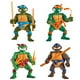 thumbnail image 1 of Tortugas Ninja: Tortugas clásicas de 4 pulgadas, paquete de 4 figuras de Playmates Toys, 1 of 5