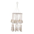 thumbnail image 1 of Macrame Lamp Shade Boho Chandelier Cover para Decoraciones de Boda Restaurante, 1 of 9