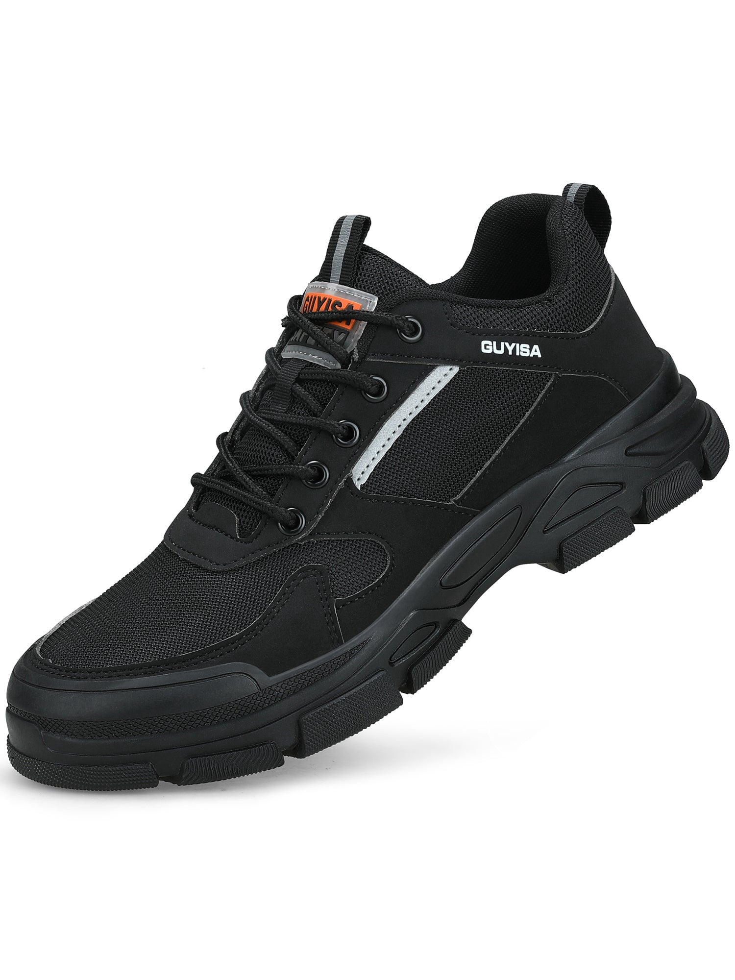 Chaussures De Sécurité Unisexes – Antidérapantes, Confort Air, Noir