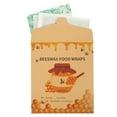 thumbnail image 1 of 3Pcs Beewax Food Wraps Sustainable Food Wraps Reusable Food Wrapping Sheets, 1 of 8