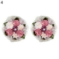 thumbnail image 4 of HEVIRGO 2PCS Rideaux en Polyester Tiebacks Rideaux Décoratifs Réglables Holdbacks Fleur Design Rideau Cravates Rideaux Tiebacks pour Décoration d'Intérieur Rideaux d'Extérieur, 4 of 10