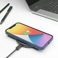 thumbnail image 4 of Red Ember Shockproof Case for iPhone, Ultra Slim Protective Liquid Silicone Matte Finish Phone Case - iPhone 12 Pro Max - Navy Blue, 4 of 5