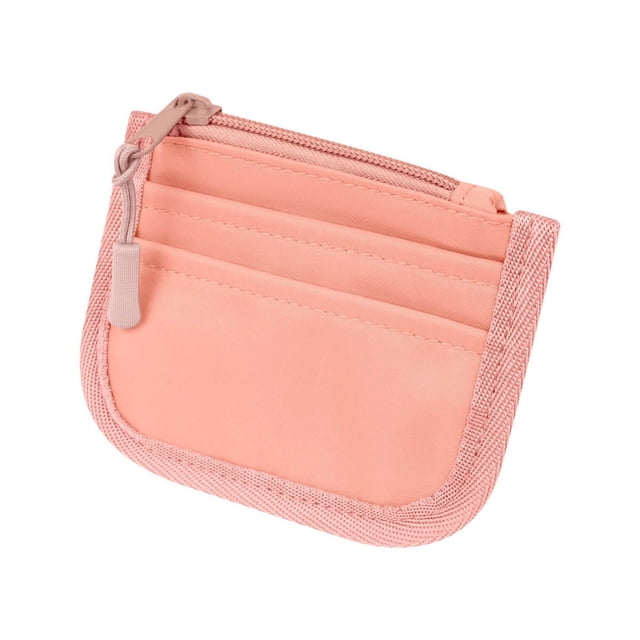 Monedero personalizado compacto-DÍRHAM rosa 12.5 x 9.5