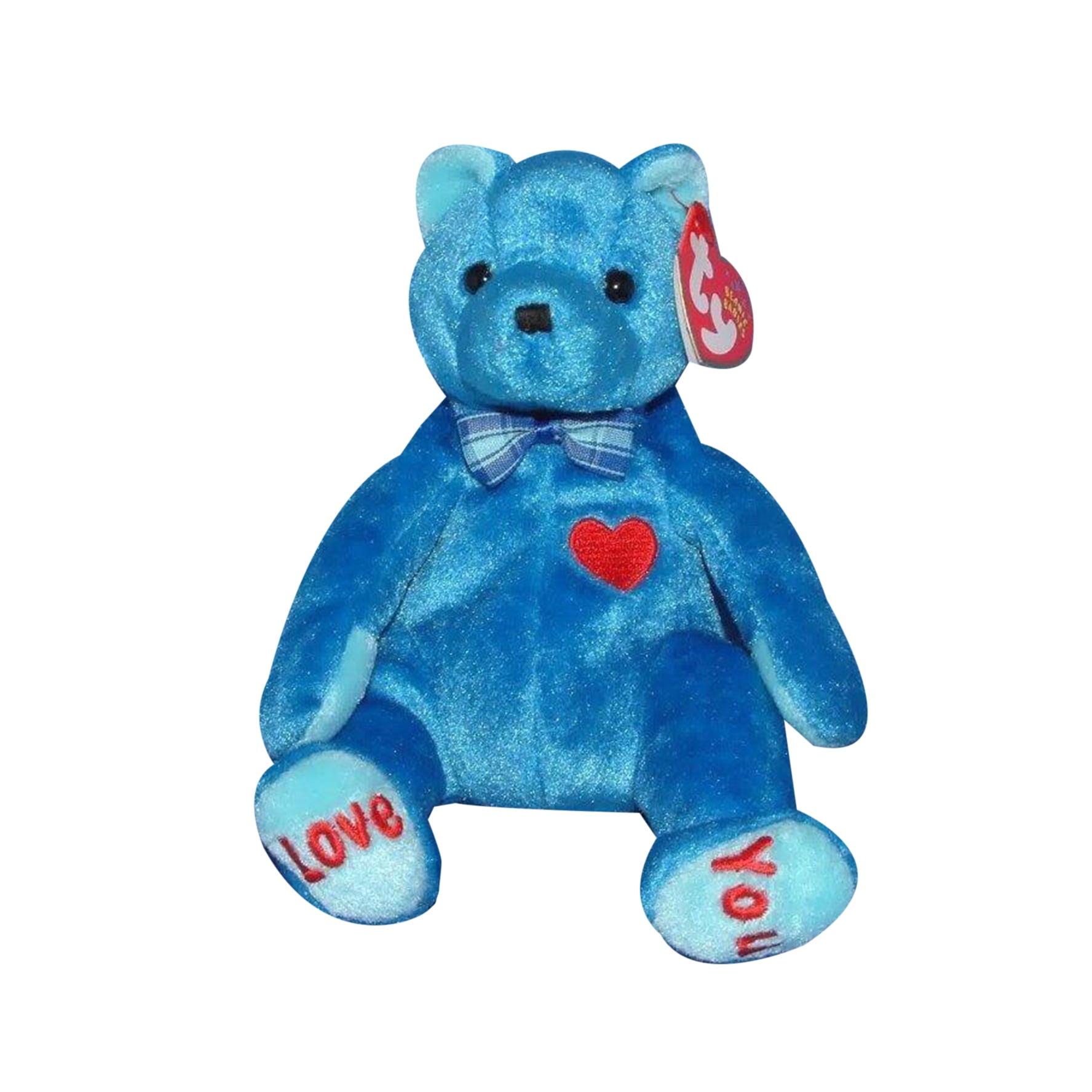 Ty Beanie Baby: Ticklish the Bear | Stuffed Animal | MWMT's
