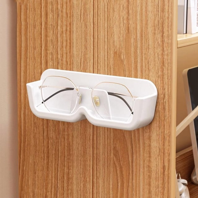 SharkTRUE Reading Glasses Holder Stand Sunglasses Storage Organizer Storage Holder Display Adhesive Rack D9n1