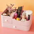 thumbnail image 2 of Organizador de maquillaje Dinheiro para tocador, organizador de maquillaje de gran capacidad para encimera con cajones para el cuidado de la piel, lápiz labial, pinceles, lociones, sombras de ojos,, 2 of 6