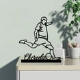 thumbnail image 5 of Custom Soccer Player Metal Desk, Soccer Player Metal Table Sign, Soccer Player Sculpture Statue, Player Name Metal, Sport Home, 5 of 6