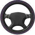 thumbnail image 2 of Ethnic Tribal Aztec Style Boho Car Accessories Steering Wheel Covers Anti Slip Neoprene for Men Women Universal 15 Inch, 2 of 8