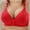 Red, variant on WCJM Up To 50% Off Bra No Show Panties Nylon,Spandex Bra Beige,42