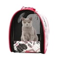 thumbnail image 3 of Pet Carrier Aslant Bag Mesh Window Dog Carrier Oxford Cloth Pet Bag para aire libre Senderismo Carevas bolso, 3 of 7