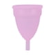 thumbnail image 1 of Copa menstrual reutilizable de silicona de grado médico (rosa L), 1 of 3