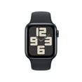 thumbnail image 2 of Apple Watch SE2 40mm GPS - Boîtier aluminium minuit avec bracelet sport minuit - P/M, 2 of 8