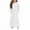 White, variant on Posijego Girls Maxi Dress with Pockets Big Girls Crew Neck Long Sleeve Spring Casual Solid Color Dresses