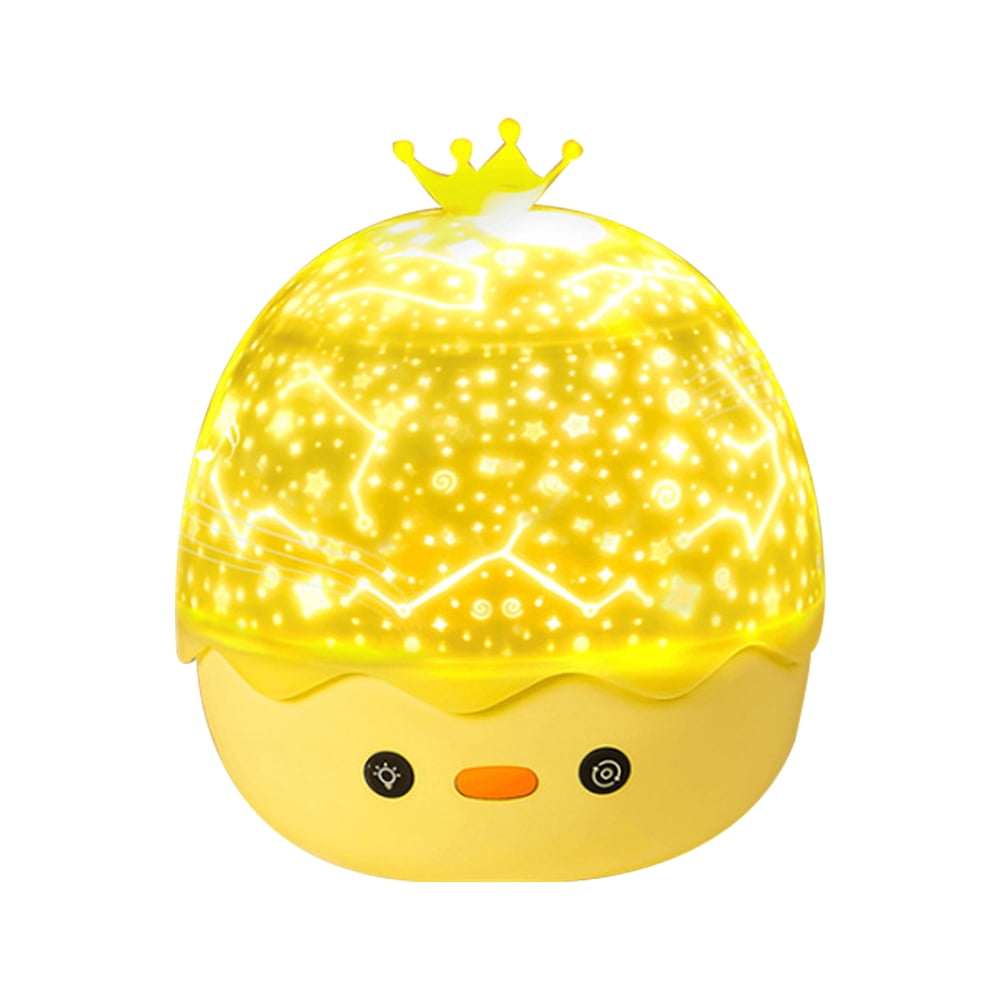 VONTER Star Night Light Projector for Baby&Kid,Duckling Projection Night Light Lullabies,Remote Control,360° Rotation,Timer-Idea Festival Gift for Birthday Children's & Valentine's Day