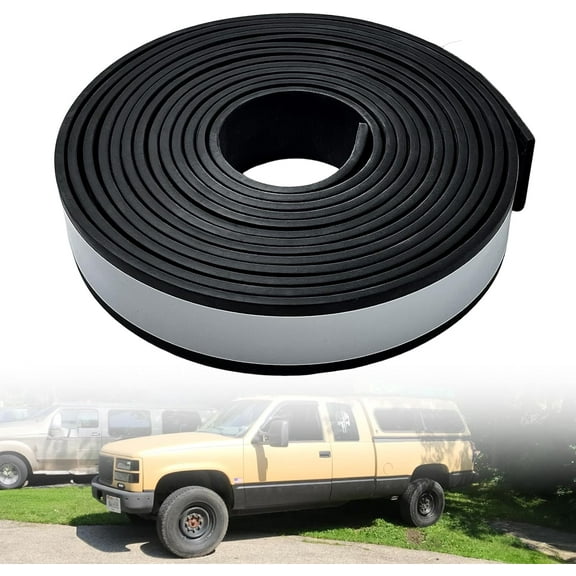 Truck Cap Seal 7m/23ft EPDM Rubber for Truck Cap 200 lbs or Less Camper Shell Seal up to 200 lbs Truck Canopy Seal
