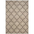 thumbnail image 4 of SAFAVIEH Tunisia Mandy Geometric Diamonds Area Rug, Cream/Brown, 4' x 6', 4 of 5