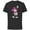 Black, variant on Disney Mickey Mouse Jaunty Pose Retro Pop Art - Short Sleeve Cotton T-Shirt for Adults - Customized-Black