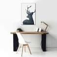thumbnail image 5 of Epic Graffiti 'Forest Deer Silhouette' by Incado, Giclee Canvas Wall Art, 26"x40", 5 of 8