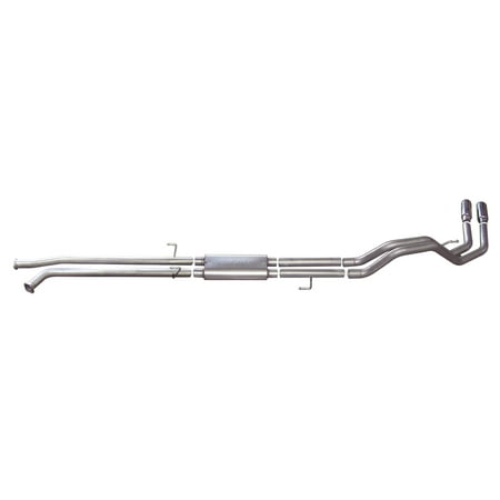 Cat-Back Dual Sport Exhaust System, Stainless Fits select: 2007 ,2018 TOYOTA TUNDRA CREWMAX SR5