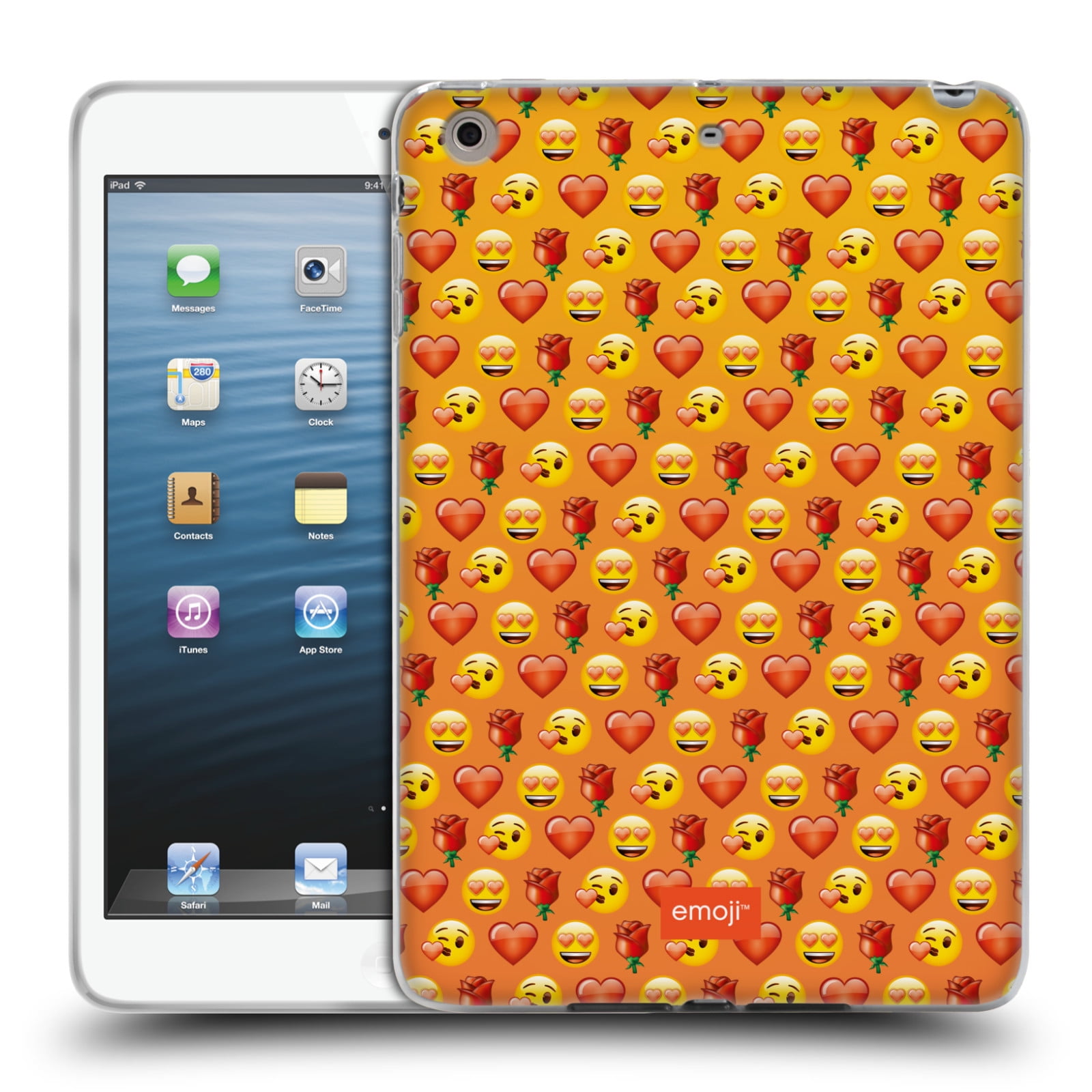 OFFICIAL EMOJI PATTERNS 3 SOFT GEL CASE FOR APPLE SAMSUNG TABLETS