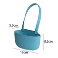 thumbnail image 2 of Cesta de almacenamiento de esponja para fregadero de cocina, escurridor, soporte para cepillos, organizador de almacenamiento para el hogar, cestas colgantes para grifos, herramientas para cocina y, 2 of 5