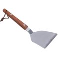 thumbnail image 2 of IBAOLEA Stainless Steel Fried Shovel Spatula Steak Pizza Grasping Cutters Spade Pastry Cook Tools Wooden Handle Kitchen Utensils, 2 of 5