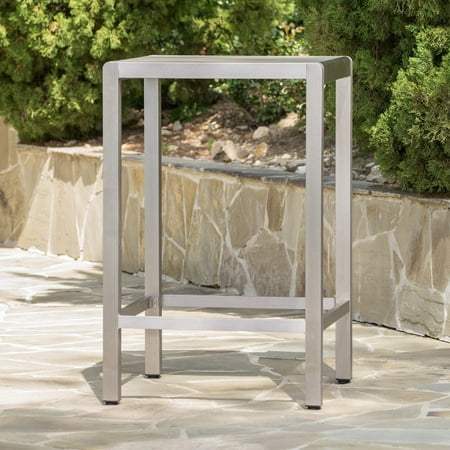 Cape Coral Outdoor Bar Table with Glass Top