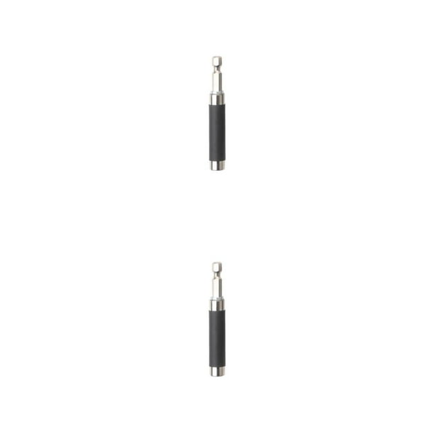 Scienceny Vástago hexagonal Tornillo Broca Portabrocas Tamaño compacto Telescópico Plegable Sin rebabas Destornillador Herramienta instalada 80 mm 2piezas