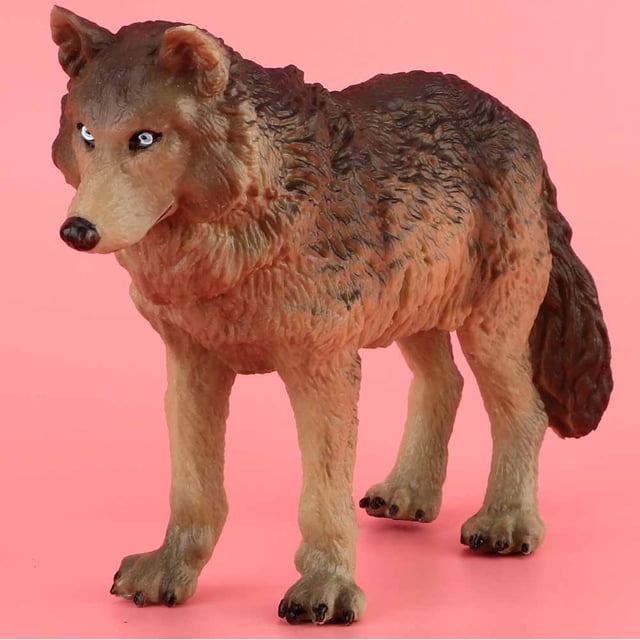 Modelo Animal Figuras De Lobo De Acción Kits De Modelos De Animales De Simulación Para Colecciones Regalo Para Niños ANGGREK Juguetes