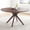 Dark Walnut, variant on Kadyn 47.2" Solid Wood Round Pedestal Table with Stable Base for Breakfast Nook and Family Dining, Brown