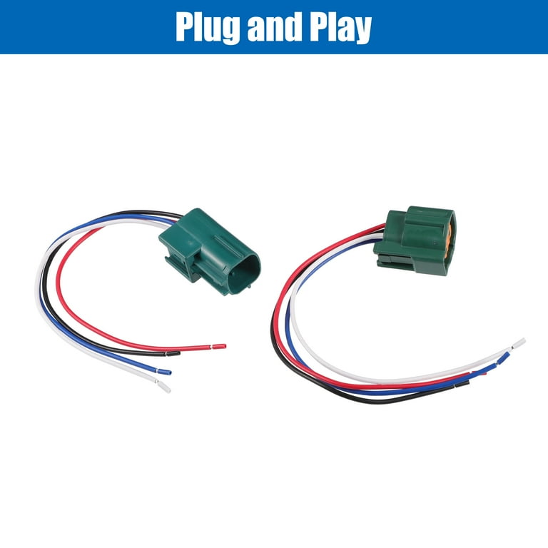 Unique Bargains 1 Set Car 4 Pin Male Female Connector O2 Unique Bargains 1 Set Car 4 Pin Male Female Connector O2