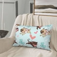 thumbnail image 5 of Honeii Cute Pug Dogs Decorative Throw Pillow Case - Elevate Your Couch, Sofa, or Bed with Stylish Home Decor, Perfect Gift Idea-14"x20", 5 of 6