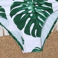 thumbnail image 5 of Coerni Swimsuit for Girls Pleated Ruffled Bathing Suits Tween Girls 2 Piece Cute Slim Shorts Swimwear Adjustable Strap Bikini Suit, 5 of 6