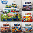 thumbnail image 2 of Disney Pixar-Juego de cama de Toy Story para niños y adultos, funda de edredón doble, funda de almohada, edredón de dibujos animados, ropa de cama, regalo, 2 of 5