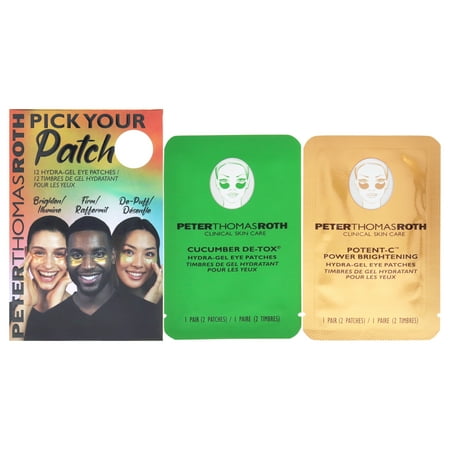 Peter Thomas Roth Pick Your Patch 12 Hydra-Gel Eye Patches 6 Pc Pair