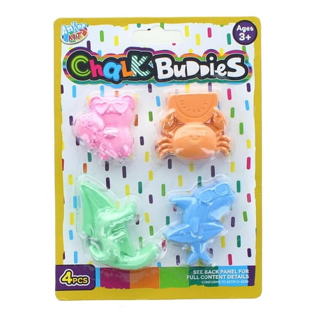 Shaped Sidewalk Chalk | 4 Pack price history on PriceWatchPro