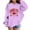 Light Purple, variant on Tiijoy Girls Football Hoodie Pullover Hooded Sweatshirt Activewear, Sizes 18-24M