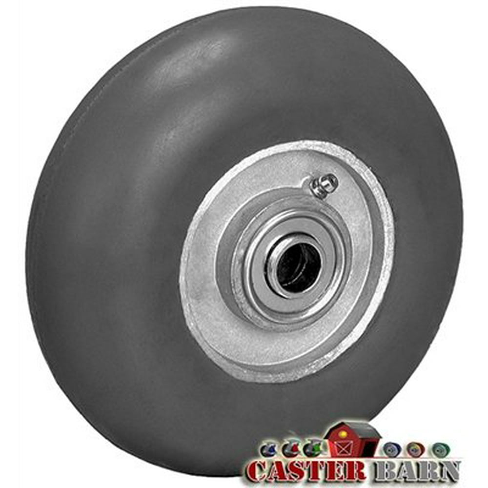 CasterHQ 8" X 2" EXTREME CUSHION RUBBER (NON MARKING) WHEEL 450 LBS